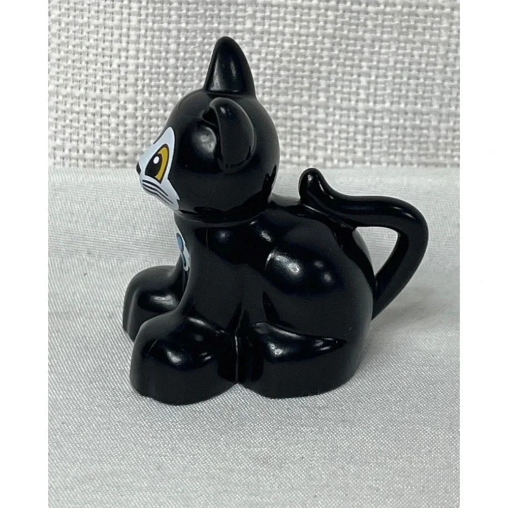 LEGO Duplo Figaro the Cat Disney Mickey Mouse Clubhouse Black Tuxedo Figure